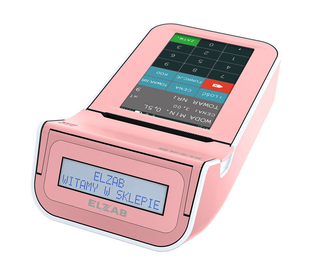 mt_gallery:ELZAB K10 ONLINE BT/ GPRS RÓŻOWY/BIAŁY